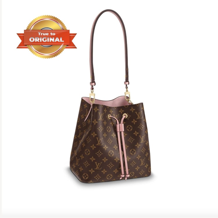 [True-to-ORIGINAL] Louis Vuitton NeoNoe MM Brown For Women 26cm / 10.2in M44022