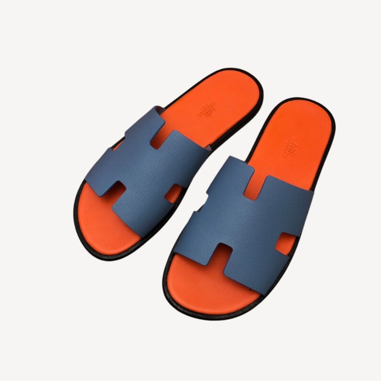 Hermes Oran Sandal Jade Green For Men