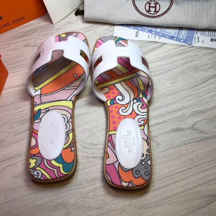 Hermes Oran Sandal Pink For Women