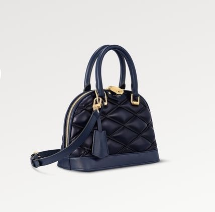 Louis Vuitton Alma BB Bleu Marine Bag For Women M23666- 9.3 Inches/ 23.6 Cm