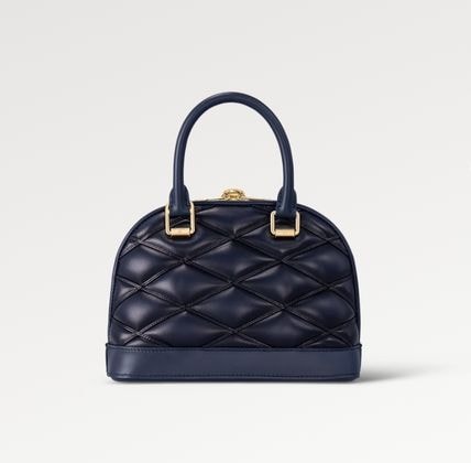 Louis Vuitton Alma BB Bleu Marine Bag For Women M23666- 9.3 Inches/ 23.6 Cm
