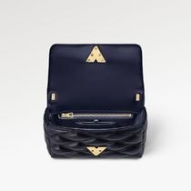 Louis Vuitton GO-14 MM Navy Blue Bag For Women M23682- 9.1 Inches/ 23 Cm