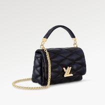 Louis Vuitton GO-14 MM Navy Blue Bag For Women M23682- 9.1 Inches/ 23 Cm