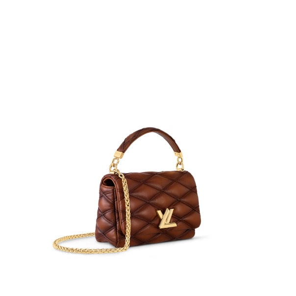 Louis Vuitton GO-14 MM Tan Bag For Women M23601- 9.1 Inches/ 23 Cm