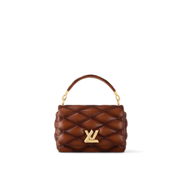 Louis Vuitton GO-14 MM Tan Bag For Women M23601- 9.1 Inches/ 23 Cm