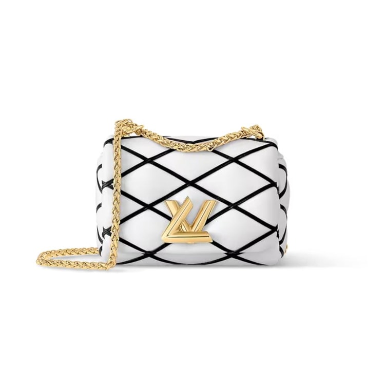 Louis Vuitton Pico Go-14 Bag Black/White For Women M23762 - 5.9 Inches / 14.9 Cm