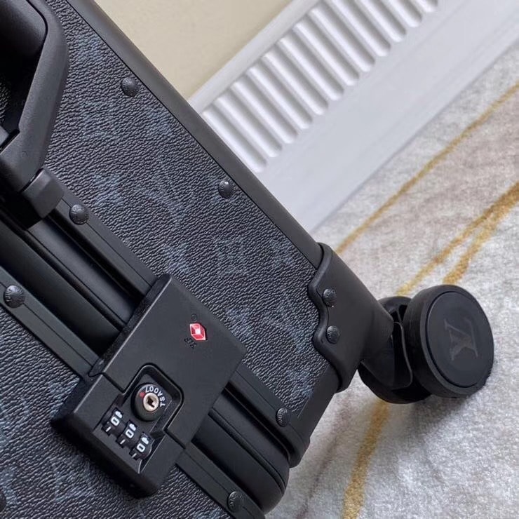 Louis Vuitton Rolling Trunk Monogram Black 55cm/21.6in