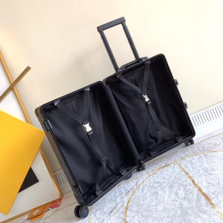 Louis Vuitton Rolling Trunk Monogram Black 55cm/21.6in