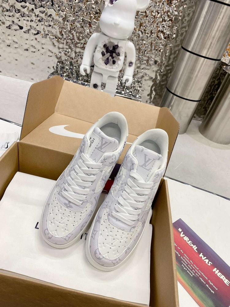 Nike x Louis Vuitton Air Force 1 Low White For Women