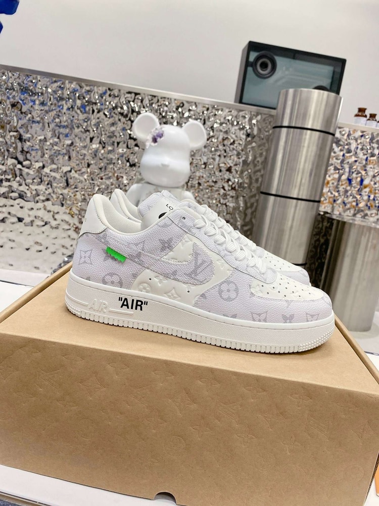 Nike x Louis Vuitton Air Force 1 Low White For Women