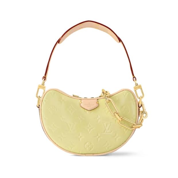 Louis Vuitton Croissant PM Bag Chic And Yellow For Women M24020- 21 Cm/ 8.2 Inches