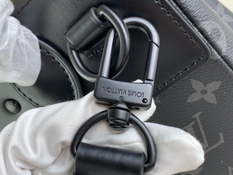 Louis Vuitton Steamer PM Black For Men 9.8in/25cm M46953