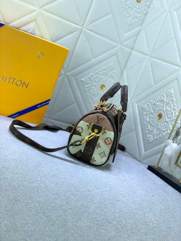 Louis Vuitton Keepall Bandoulière 25 Brown For Women 9.8in/25cm M46678