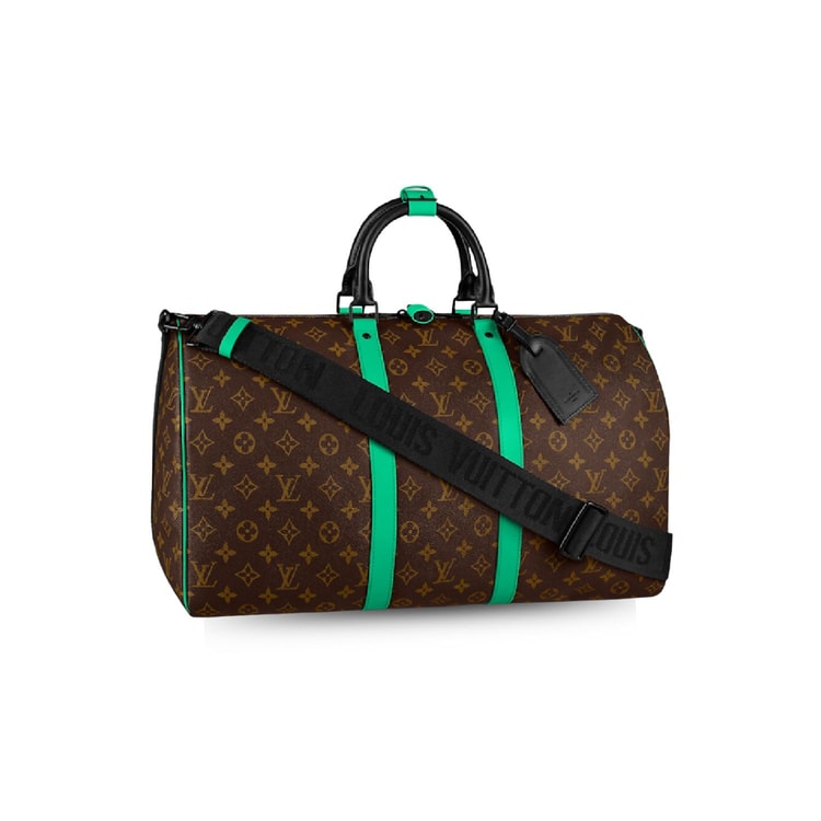 Louis Vuitton Keepall Bandouliere 50 Green For Women 19.7in/50cm M46259