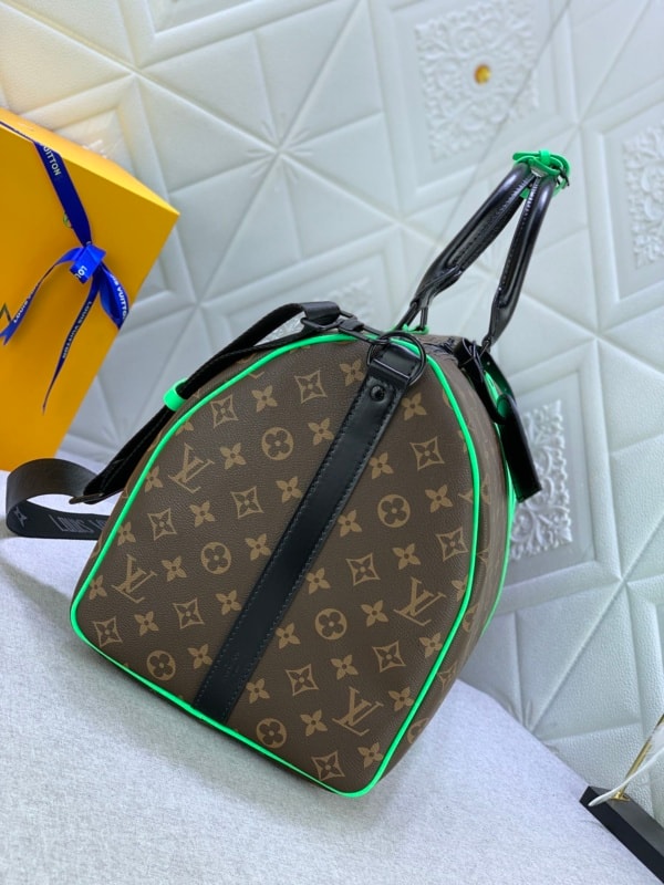 Louis Vuitton Keepall Bandouliere 50 Green For Women 19.7in/50cm M46259