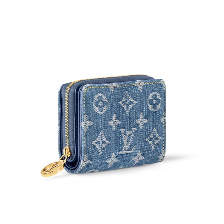 Louis Vuitton Lou Wallet Blue For Women 4.5 Inches/ 11.5 Cm M83160