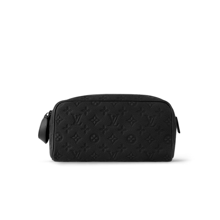 Louis Vuitton Dopp Kit Bag Black For Men 11in/28cm M59478