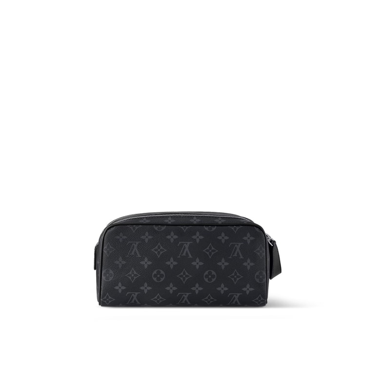 Louis Vuitton Toilet Dopp Kit Bag Black For Men 11in/28cm M46354
