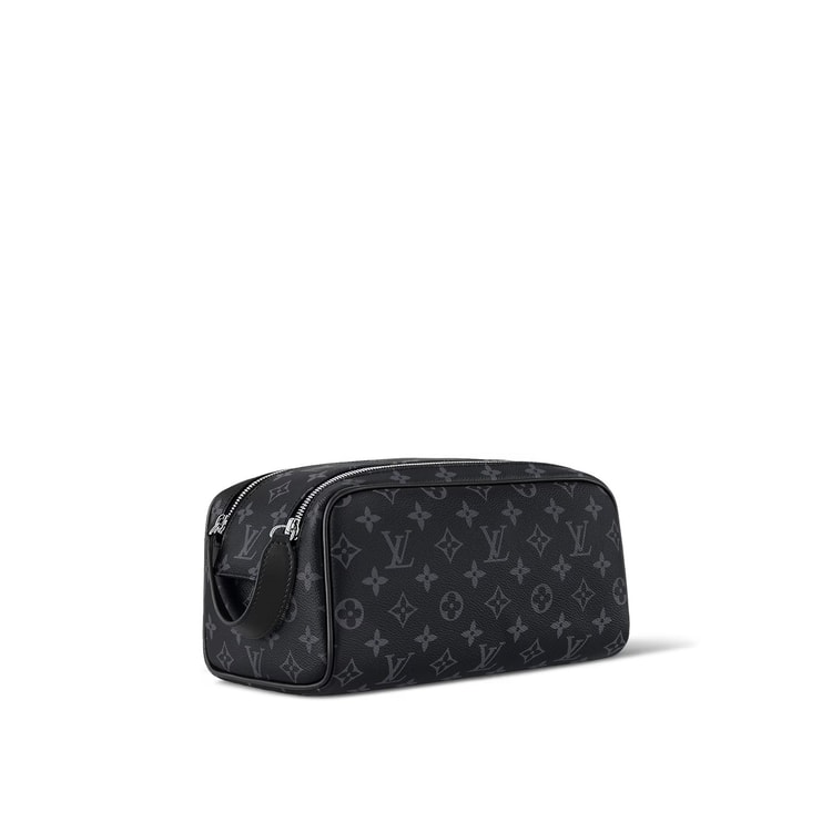 Louis Vuitton Toilet Dopp Kit Bag Black For Men 11in/28cm M46354