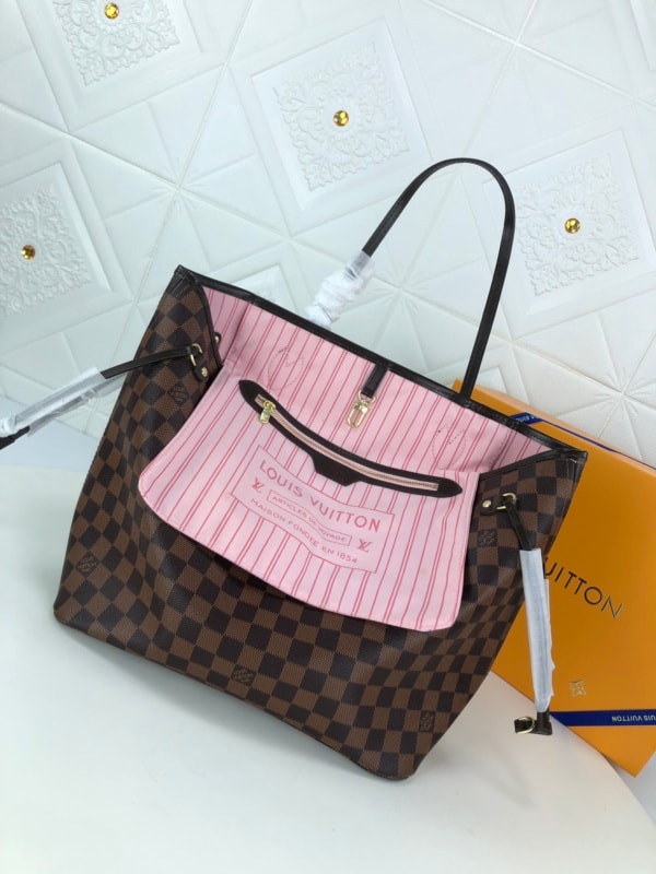 Louis Vuitton Neverfull MM Brown For Women 12.6in/32cm N41603