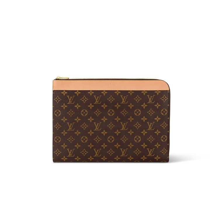 Louis Vuitton Pochette Jour Wallet Brown For Men 13,8in/35cm M82540