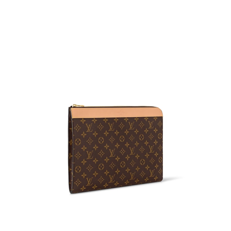 Louis Vuitton Pochette Jour Wallet Brown For Men 13,8in/35cm M82540