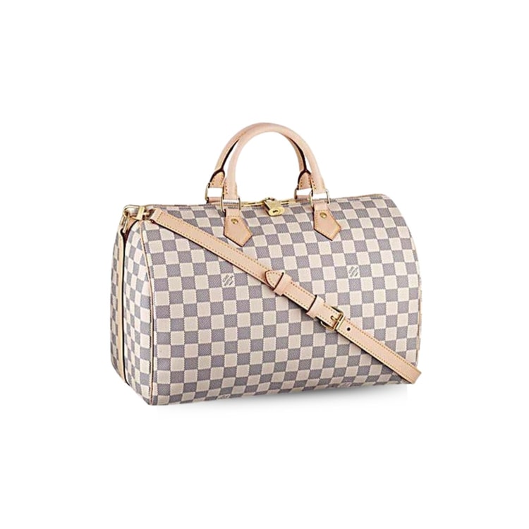 Louis Vuitton Speedy Bandouliere 35 White For Women 13.8in/35cm N41372