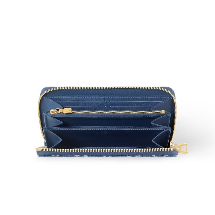 Louis Vuitton Zippy Wallet Blue For Women 7.7 Inches/ 19.5 Cm M82958