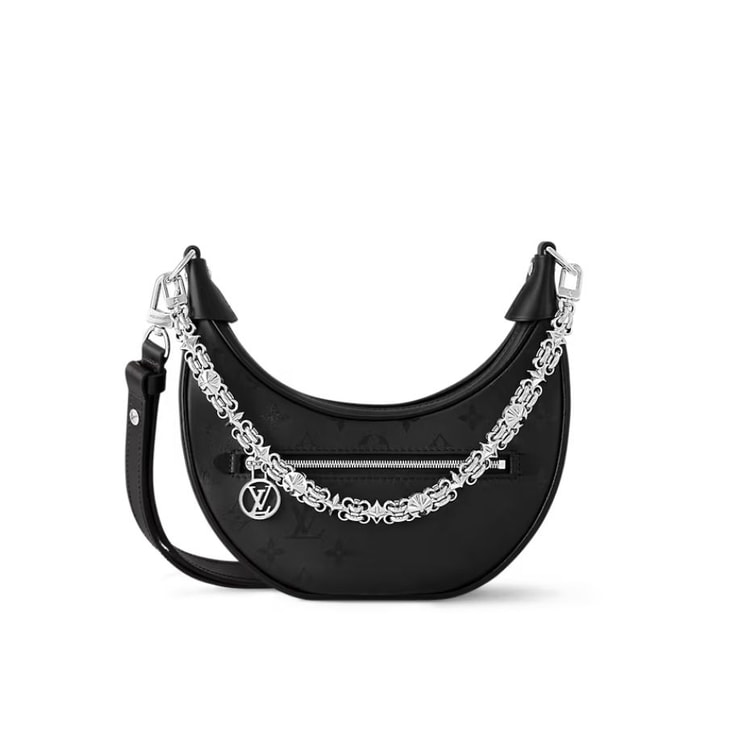 Louis Vuitton Loop Black Bag For Women 9 Inches/ 23 Cm M11267