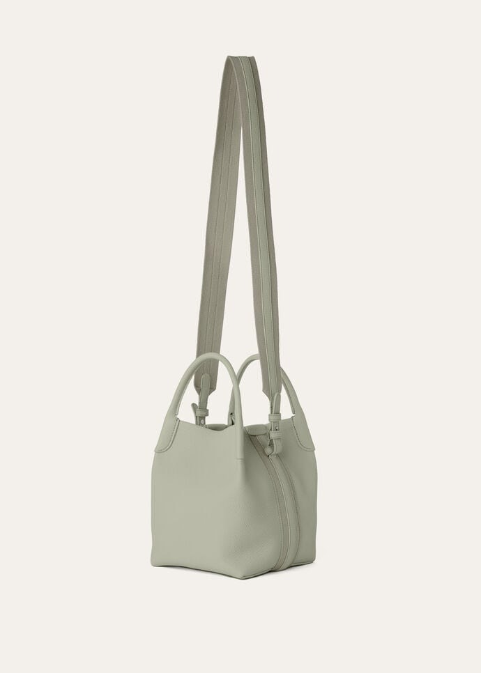 [True-to-ORIGINAL]Loro Piana Small Bale Bag Light Wasabi For Women 6.7 in/ 17 cm FAN8964 50YB