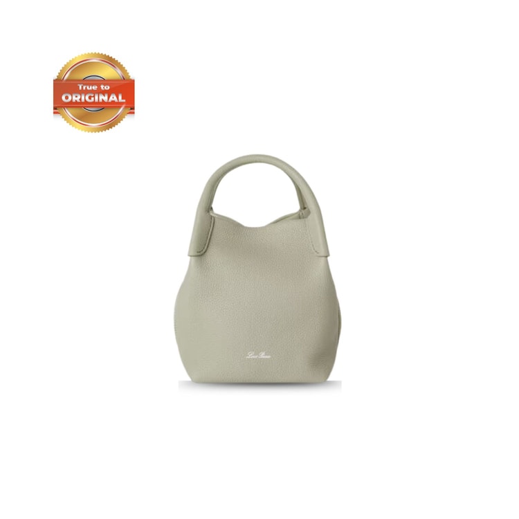 [True-to-ORIGINAL]Loro Piana Micro Bale Bag Light Wasabi For Women 5.2 in/ 13 cm FAN4647 50YB