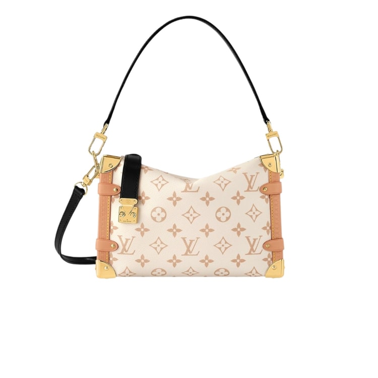 Louis Vuitton Side Trunk MM Beige For Women M46907