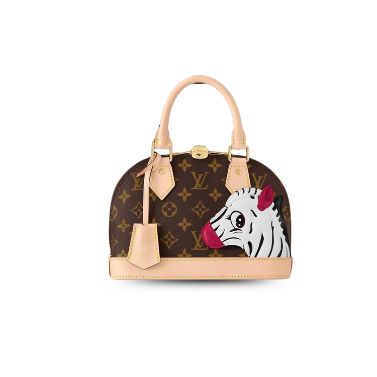 Louis Vuitton Alma BB Handbag Brown For Women M47201 9.3in/23.5cm