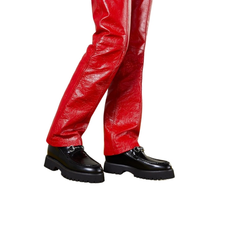 Gucci Ankle With Horsebit Boots Black For Women - 764204 DS800 1000