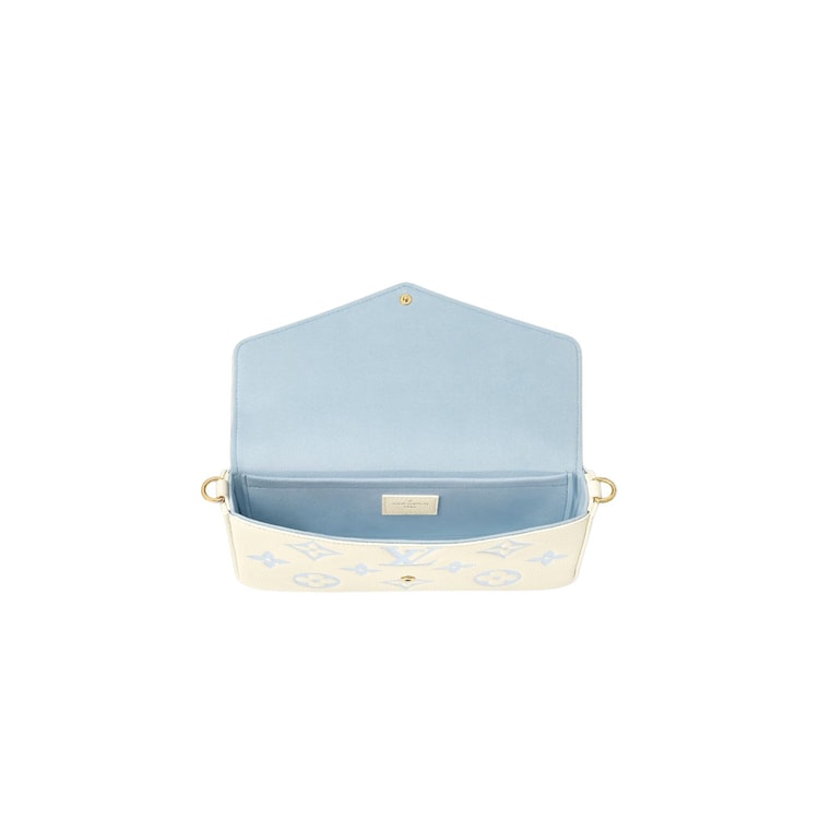 Louis Vuitton Félicie Pochette Candy Blue For Women 21cm/8.3in M83025