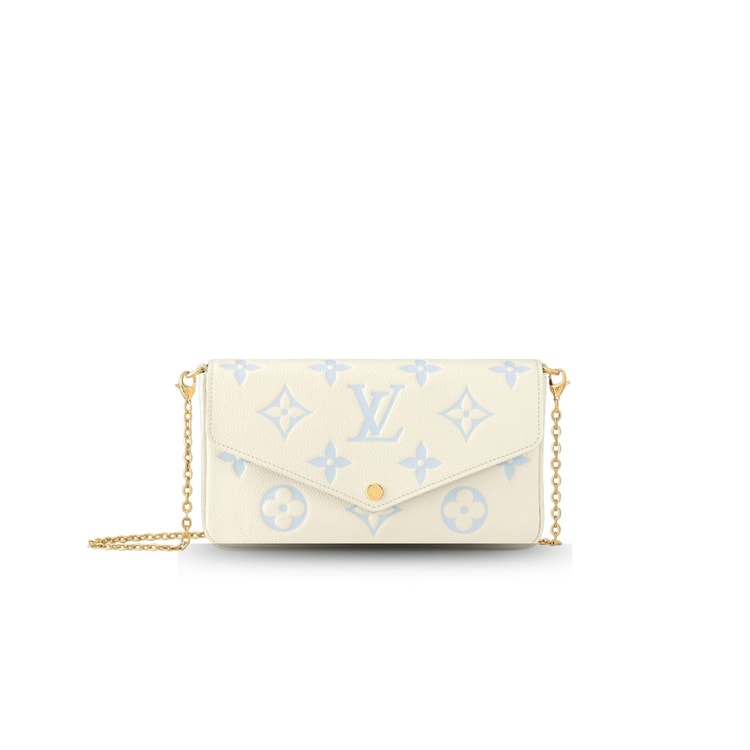 Louis Vuitton Félicie Pochette Candy Blue For Women 21cm/8.3in M83025