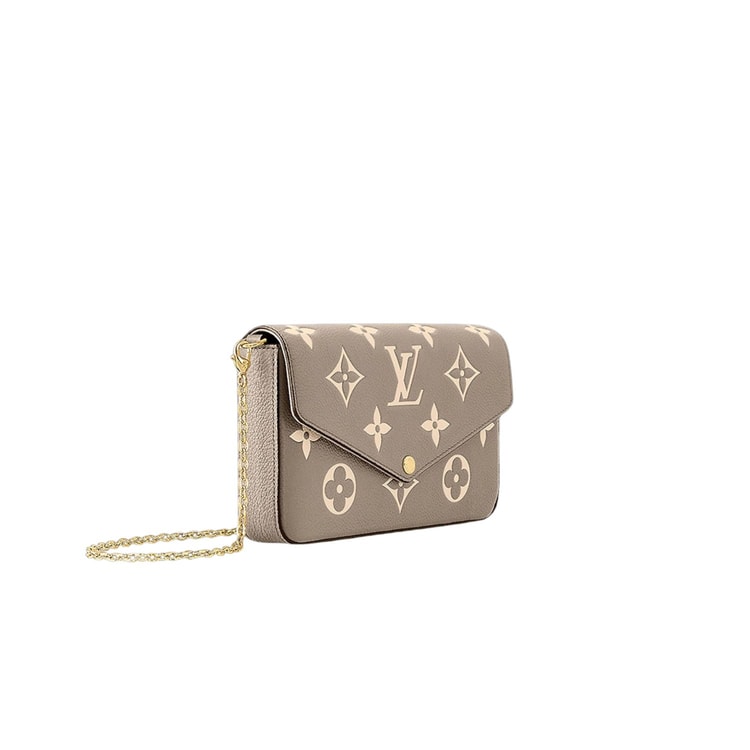 Louis Vuitton Félicie Pochette Gray/Cream For Women 21cm/8.3in M82610