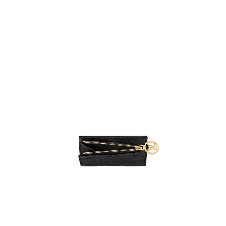 Louis Vuitton Lisa Wallet Black For Women 8.8cm/3.5in - M83365