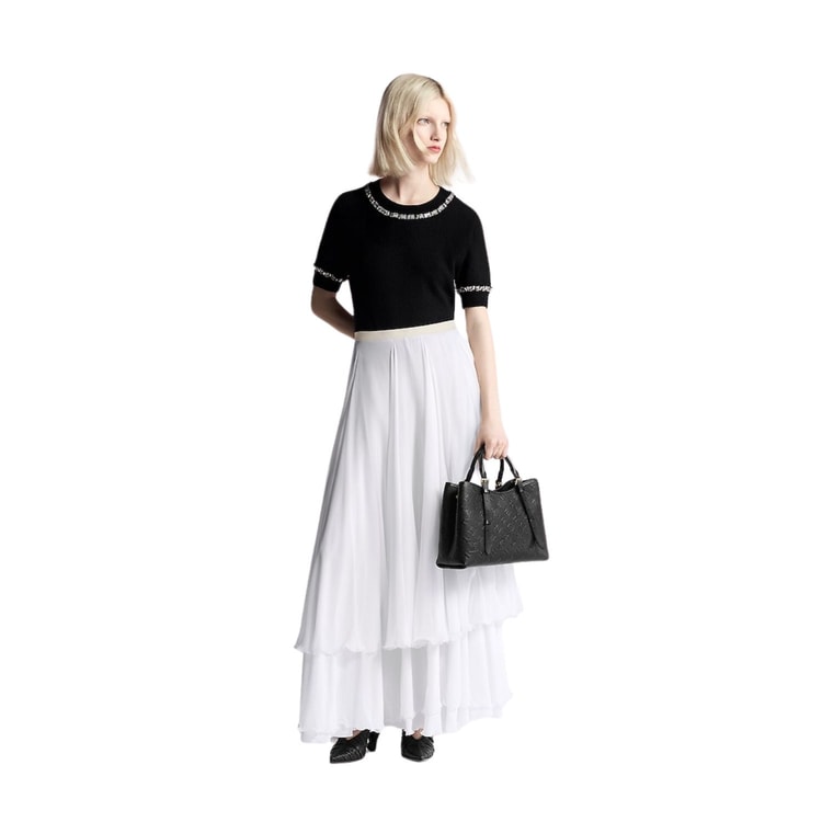 Louis Vuitton Babylone Tote PM Black For Women 31cm/12.2in - M11393