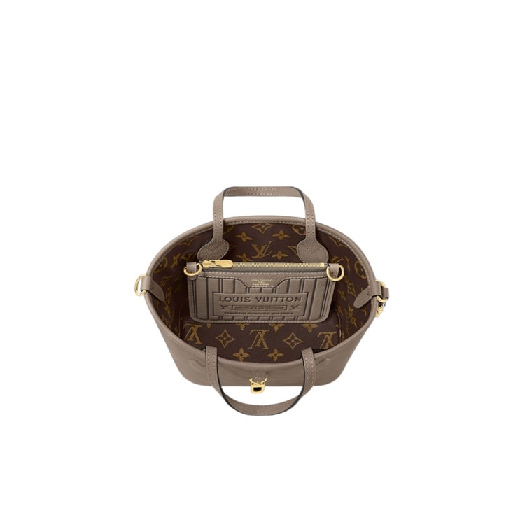 Louis Vuitton Neverfull Bandoulière Inside Out BB Dark Fango For Women 24cm/9.4in - M12109