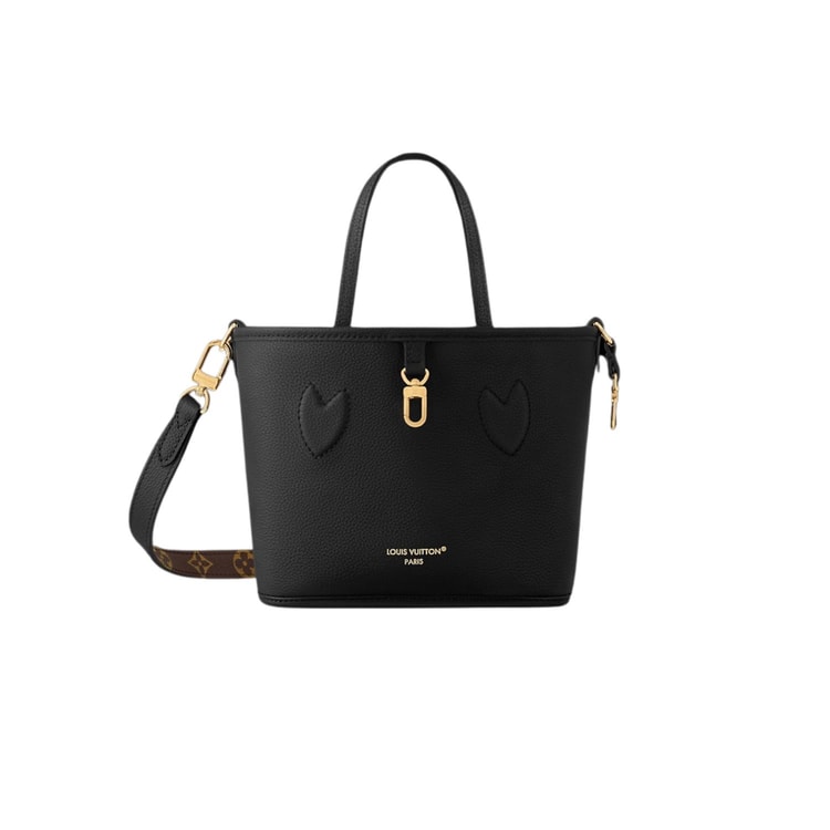 Louis Vuitton Neverfull Bandoulière Inside Out BB Black For Women 24cm/9.4in - M12099
