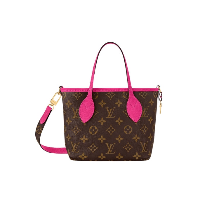 Louis Vuitton Neverfull Bandoulière Inside Out BB Rose For Women 24cm/9.4in - M12106