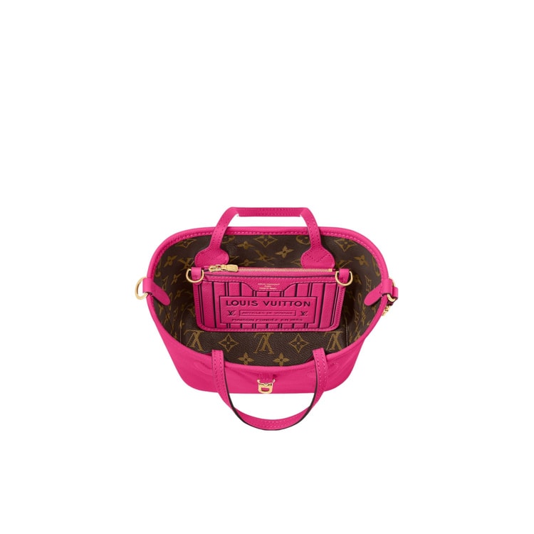 Louis Vuitton Neverfull Bandoulière Inside Out BB Rose For Women 24cm/9.4in - M12106