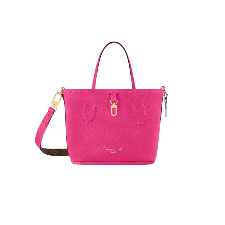 Louis Vuitton Neverfull Bandoulière Inside Out BB Rose For Women 24cm/9.4in - M12106