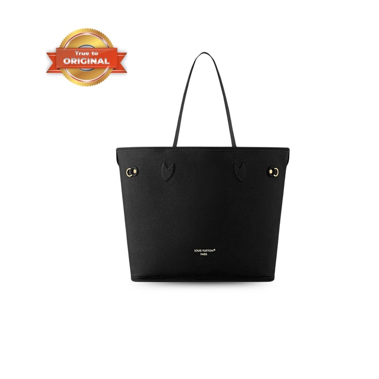[True-to-ORIGINAL] Louis Vuitton Neverfull Inside Out MM Black For Women 31cm/12.2in - M11946