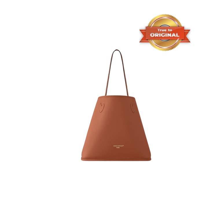 [True-to-ORIGINAL] Louis Vuitton Neverfull Inside Out MM Tan For Women 31cm/12.2in - M12061