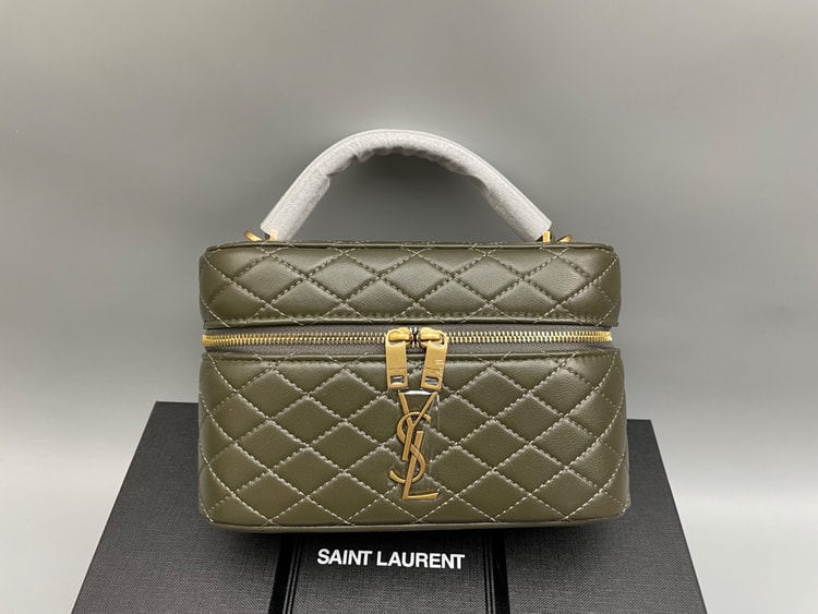[True-to-ORIGINAL] Saint Laurent GABY Vanity Light Musk Bag For Women 18cm/7.1in