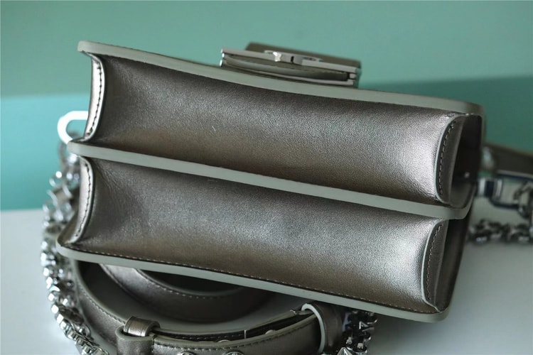 [True-to-ORIGINAL] Louis Vuitton Mini Dauphine Taupe For Women‎ 7.9in/20cm