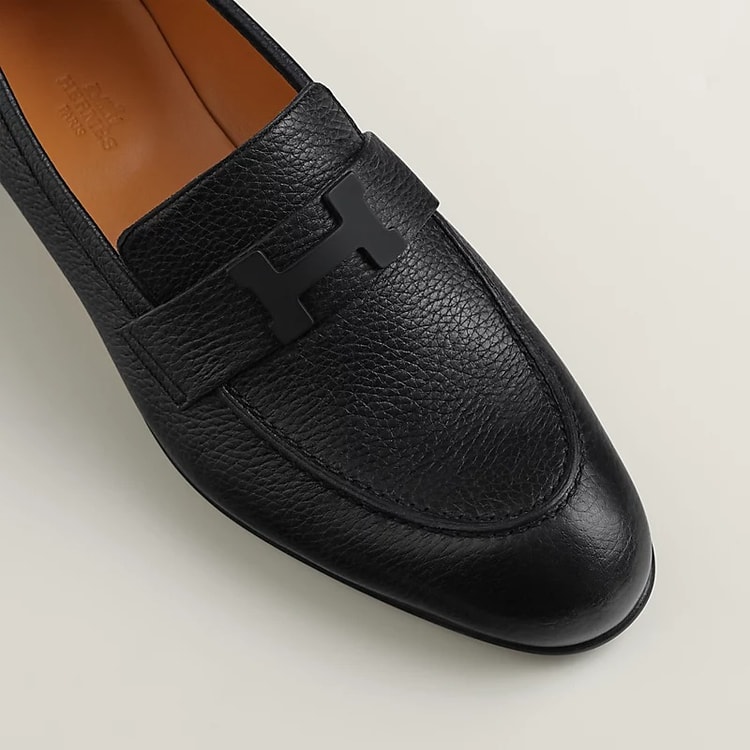 Hermes Paris Loafer Noir For Men H242898ZA02410