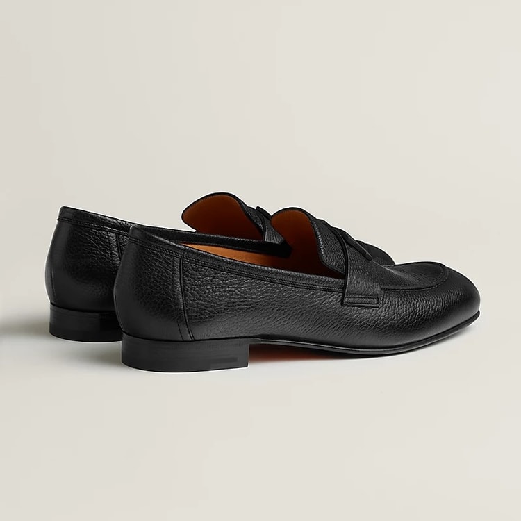 Hermes Paris Loafer Noir For Men H242898ZA02410